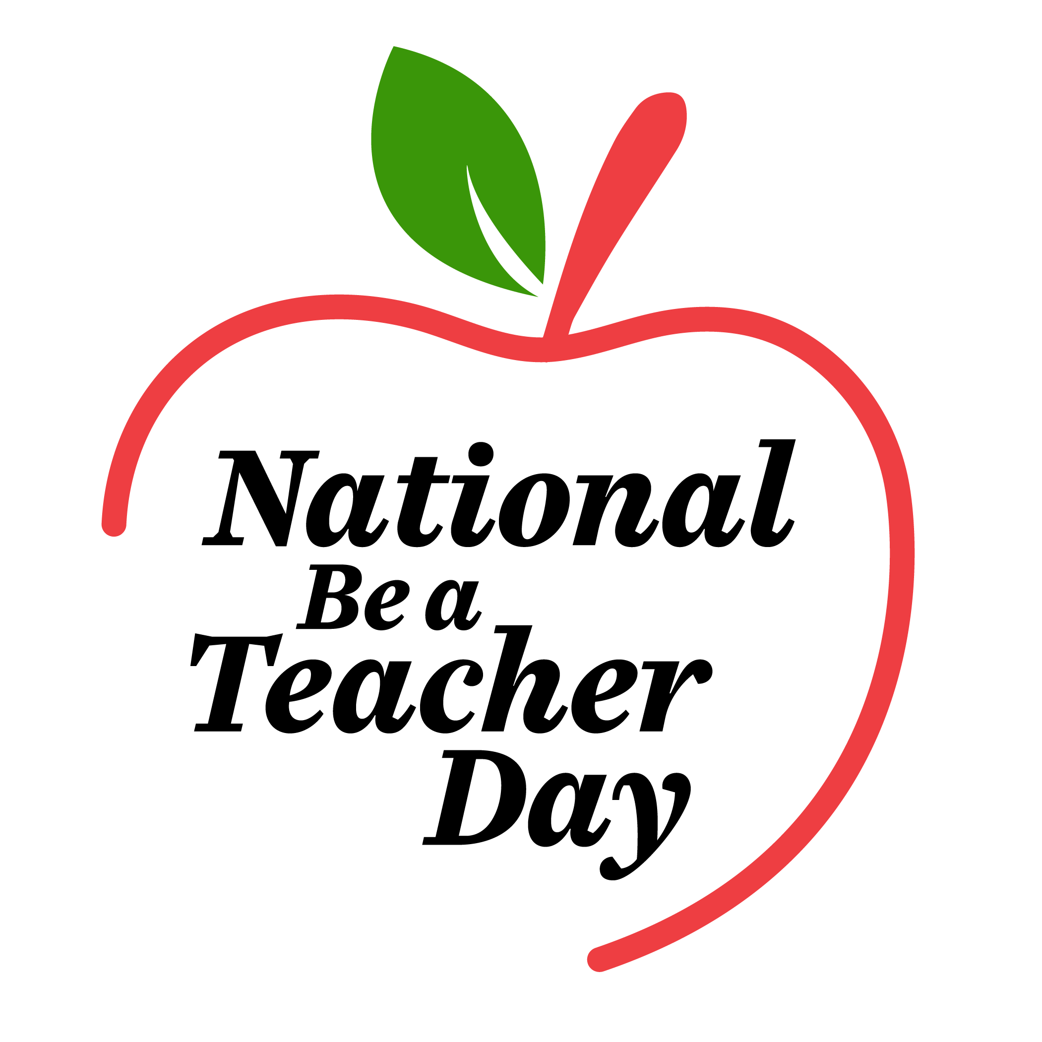 Be a Teacher Day Logo